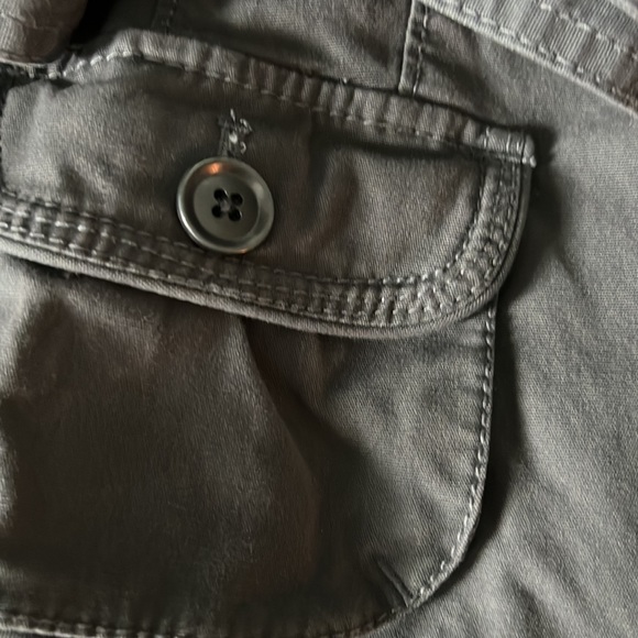 Loft grey spring jacket Sz M medium 3/4 sleeves ❤️🔥 - Picture 4 of 8